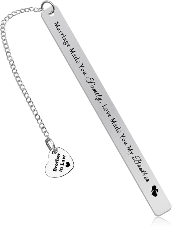 Birthday Bookmark Gift for Brother-in-Law