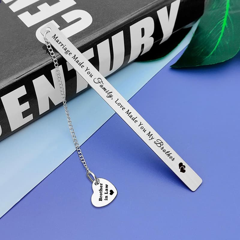 Birthday Bookmark Gift for Brother-in-Law