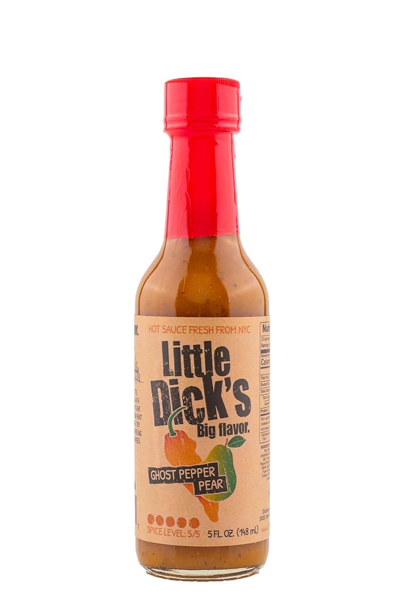Ghost Pepper Pear Hot Sauce - Fiery 5 oz All-Natural Sauce