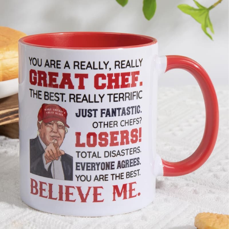 Culinary Gift: 11oz Chef Ceramic Mug for Cooking Lovers