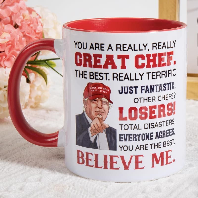 Culinary Gift: 11oz Chef Ceramic Mug for Cooking Lovers