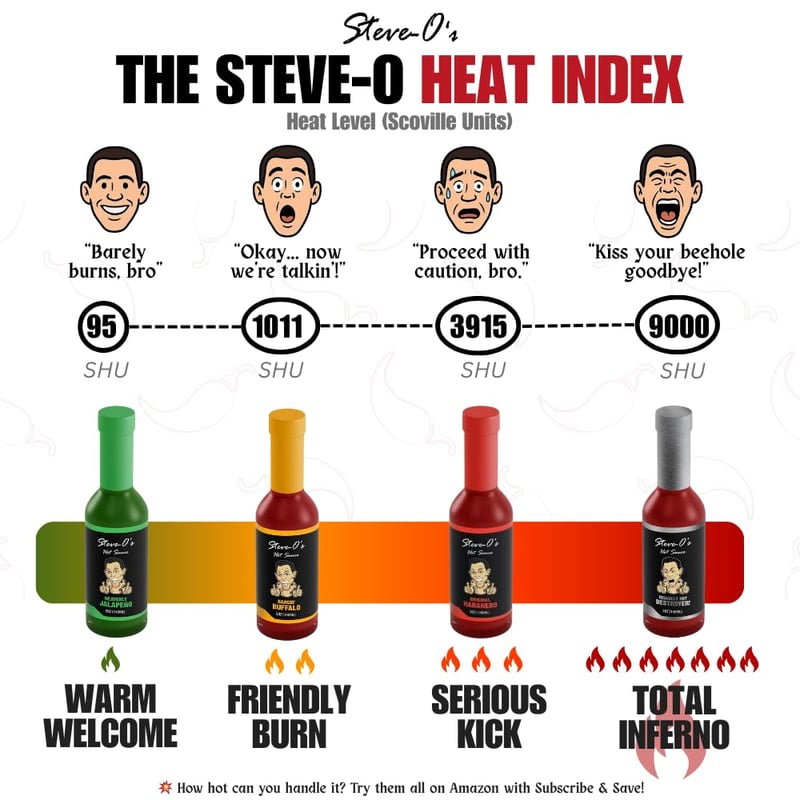 Extreme Heat Hot Sauce - Garlic & Scorpion Peppers, 5 fl oz