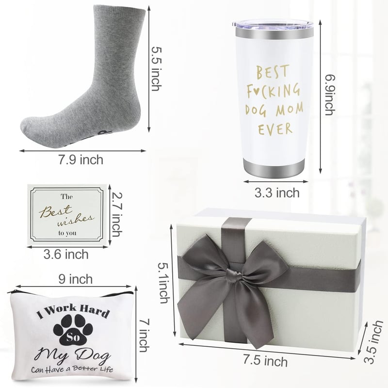 20 oz Wine Tumbler for Dog Moms - Unique Gift Idea