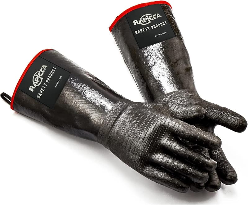 Heat Resistant BBQ Grill Gloves - Waterproof & Oil Resistant