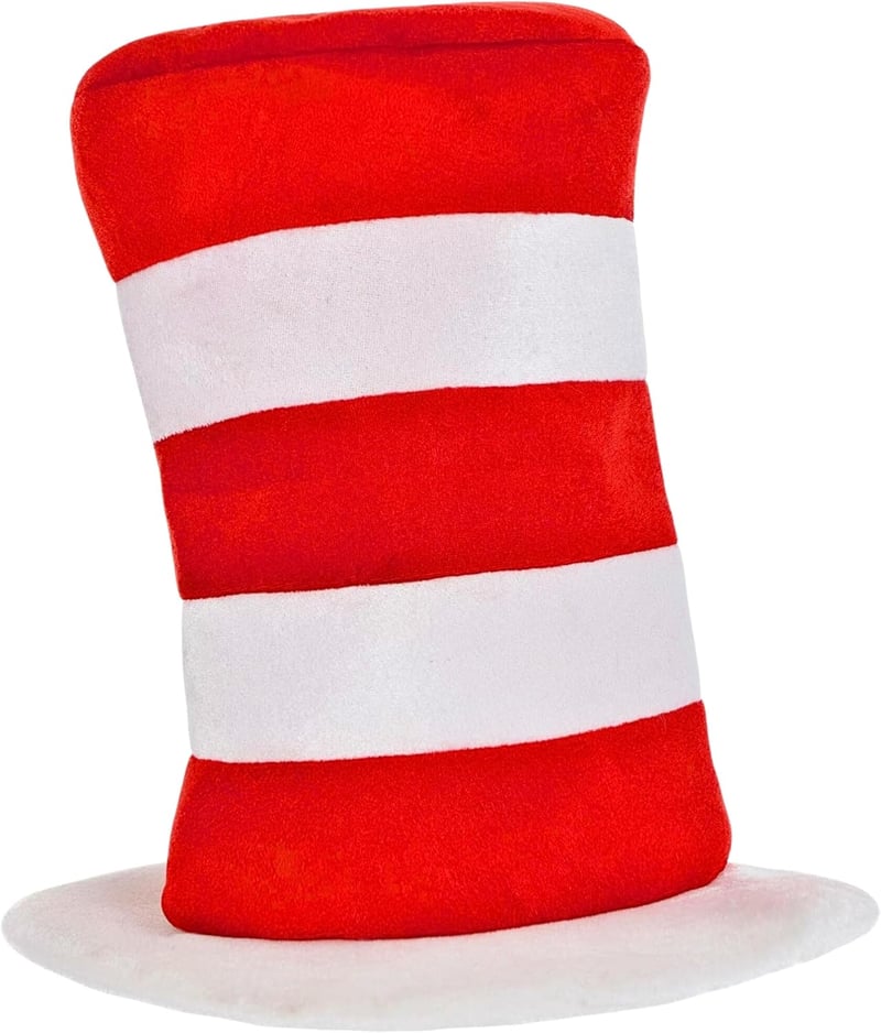 Dr. Seuss Cat in the Hat Costume - Premium Quality, One Size