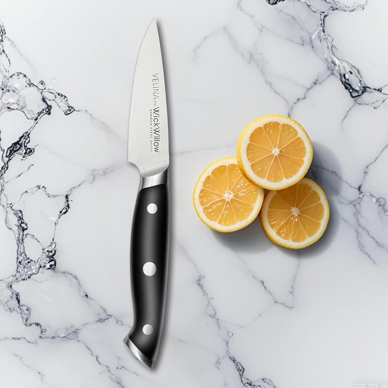 German Stainless Steel Paring Knife - Ultra Sharp for Home Cooks