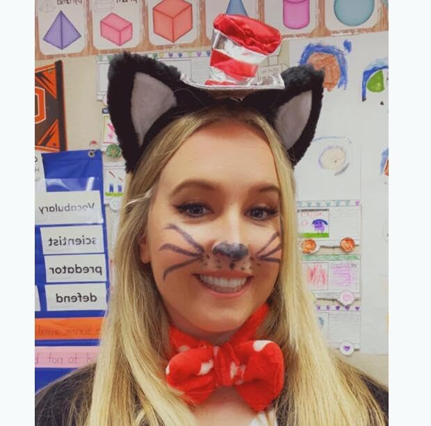 Cat Headband with Stovepipe Hat – Costume Accessory for Halloween