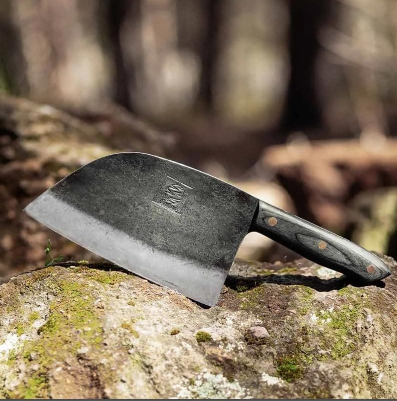Viking-Inspired 4-Piece Kitchen Knife Set for Chefs