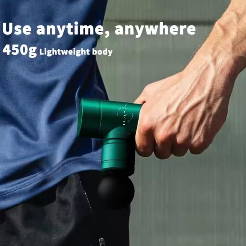 Portable Massage Gun BioSync360° | Deep Tissue Pain Relief Tool