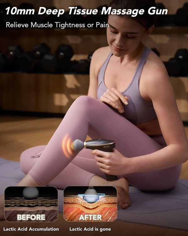 Mother's Day Mini Massage Gun - Handheld Percussion Massager