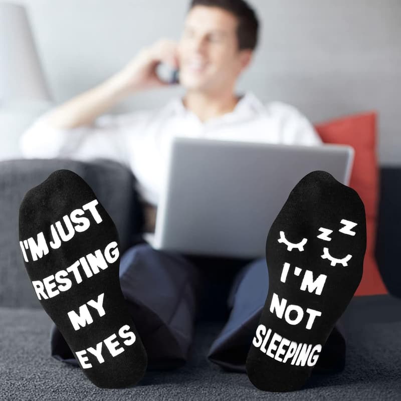 Funny Socks for Dad - Birthday, Father's Day Gift from Kids