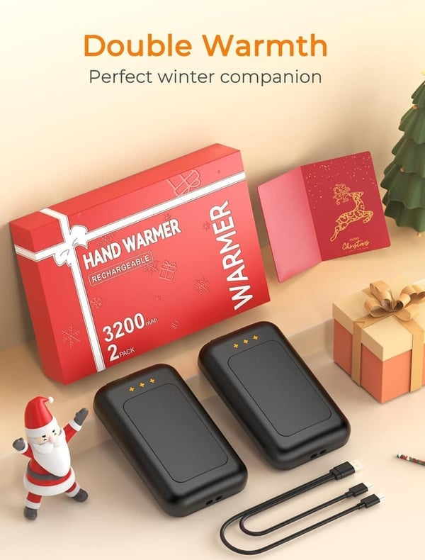 Rechargeable Portable Hand Warmers for Outdoor Activities