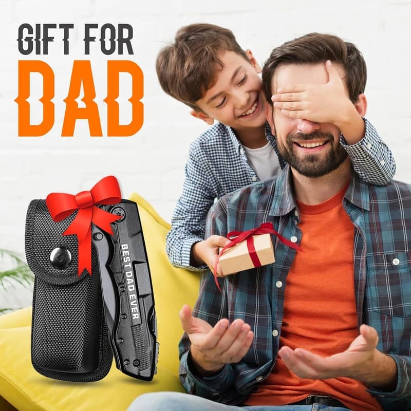 Father's Day Multitool Knife - Best Dad Ever Gift