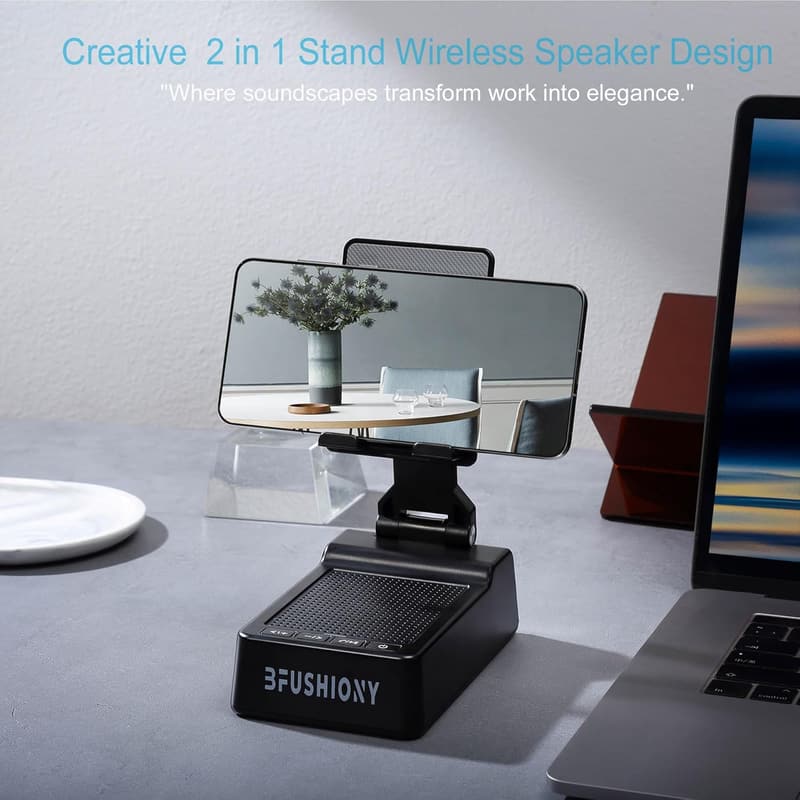 Men's Birthday Gift: Upgraded Wireless Bluetooth Speaker Stand