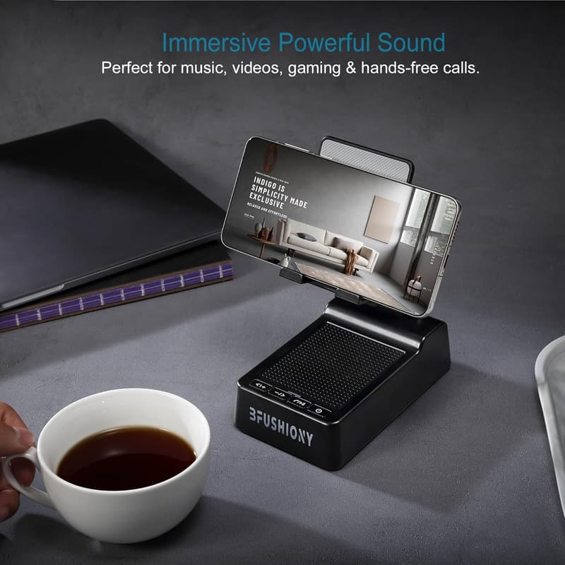 Men's Birthday Gift: Upgraded Wireless Bluetooth Speaker Stand