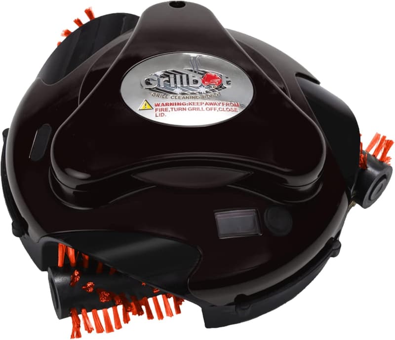 Automatic Grill Cleaning Robot with Nylon Brushes - BBQ Accessory