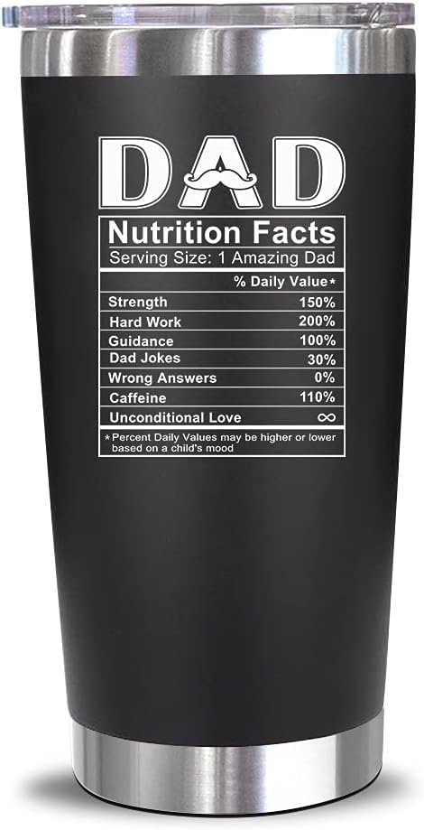Birthday Gift for Dad - 20 Oz Tumbler from Kids