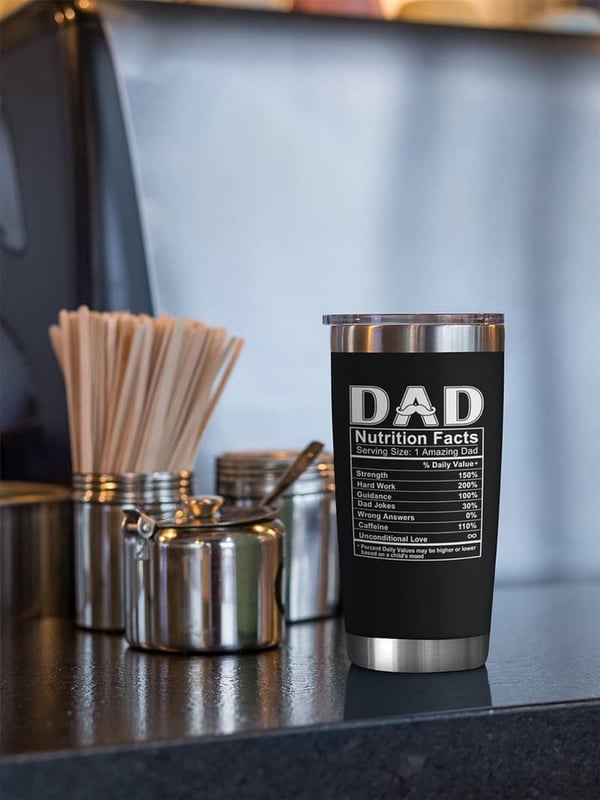 Birthday Gift for Dad - 20 Oz Tumbler from Kids