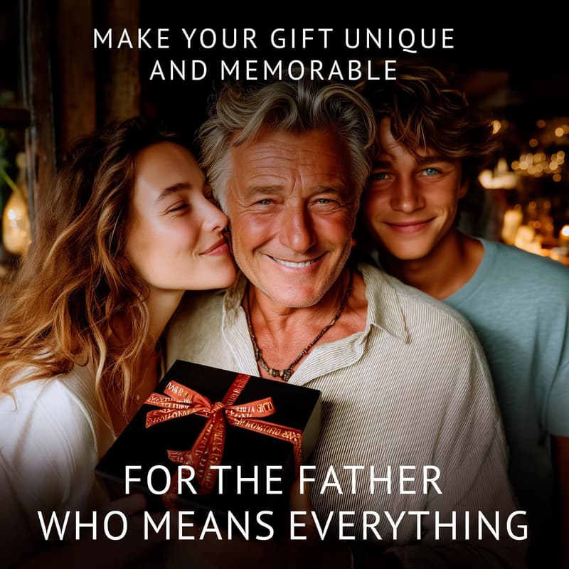 Father's Day Pocket Knife Gift for Dad & Stepdad
