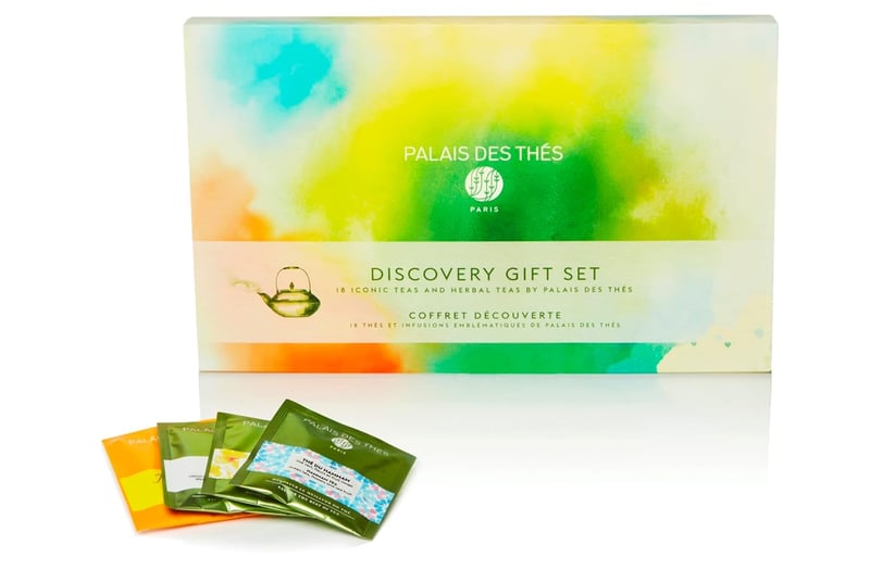 Organic Premium Flavored Tea Discovery Gift Set - 18 Sacchi