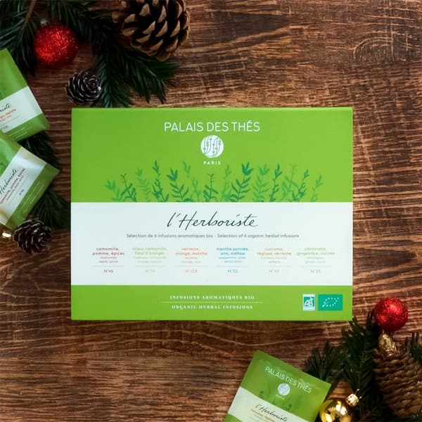 Organic Herbal Tea Selection Box - 36 Premium Biodegradable Bags