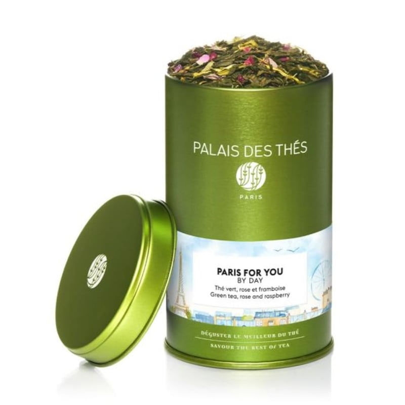 Paris For You By Day - Rose & Raspberry Green Tea - 3.5oz Tin