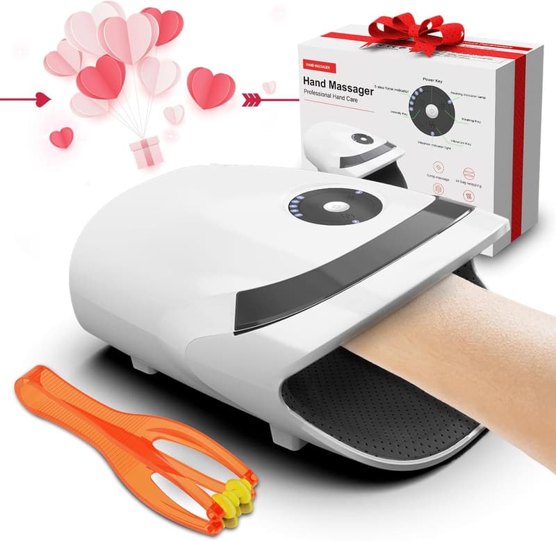 Electric Hand Massager with Heating - Perfect Birthday Gift for Dad