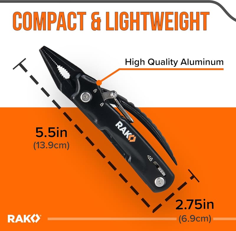 Compact Multitool Pliers - Unique Gift for Dads & Men