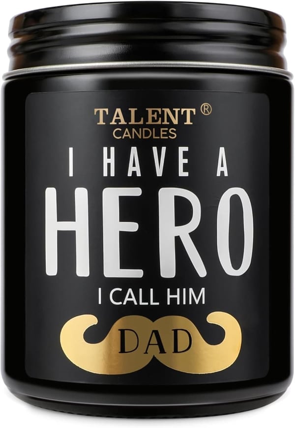 Father's Day Scented Candle - Lavender Cedarwood, 8.4oz