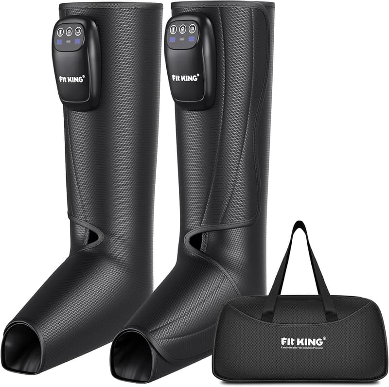 Portable Rechargeable Foot & Leg Massager for Pain Relief