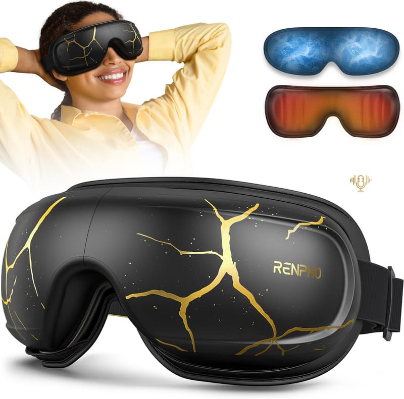 Eye Massager with Heat & Cooling - Gift for Father's Day