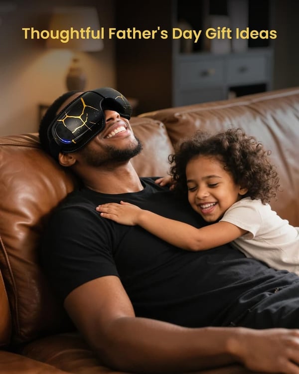 Eye Massager with Heat & Cooling - Gift for Father's Day