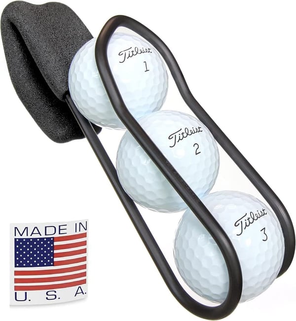 Pro Quick-Draw Golf Ball Holder - SnakeBelly (Black)