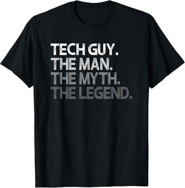 Man Myth Legend T-Shirt for Tech Enthusiasts