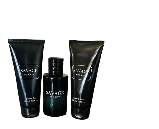 Savage Pour Homme Men's Eau de Parfum Gift Pack, 100ml