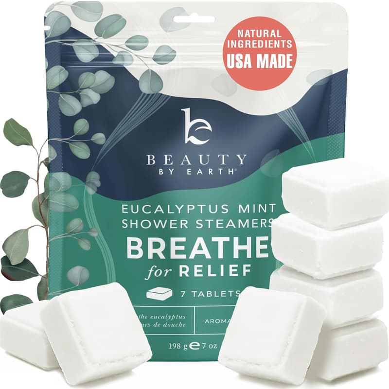 Eucalyptus Shower Steamers - Natural Aromatherapy Gifts for All