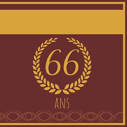 Personalized 66th Anniversary Journal & Gift for Couples - 100 Pages