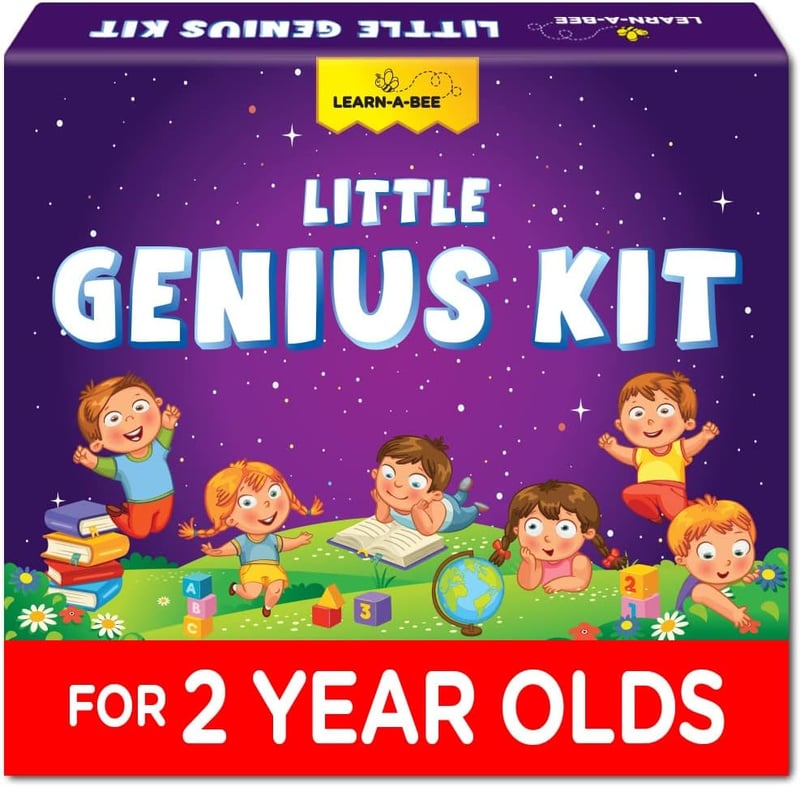 Educational Toy Set for 2-Year-Olds | Board Books & Activities