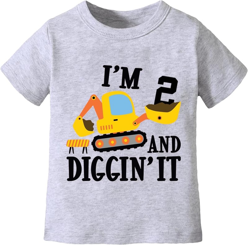2nd Birthday Toddler Boy T-Shirt Outfit