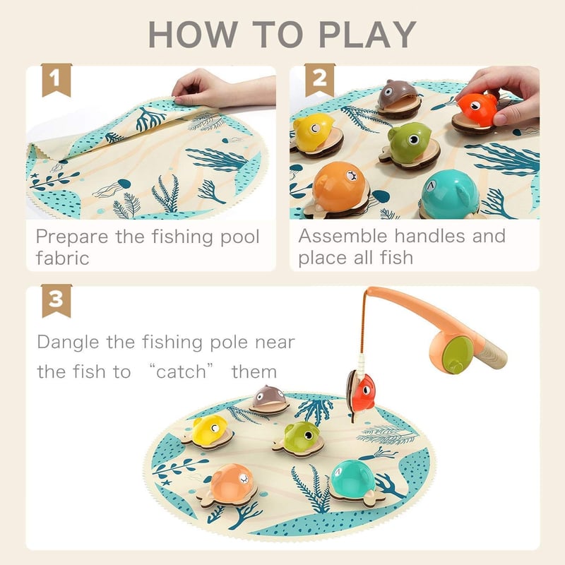 Fishing Toy for 2 Year Old Birthday Gift - Fun & Engaging