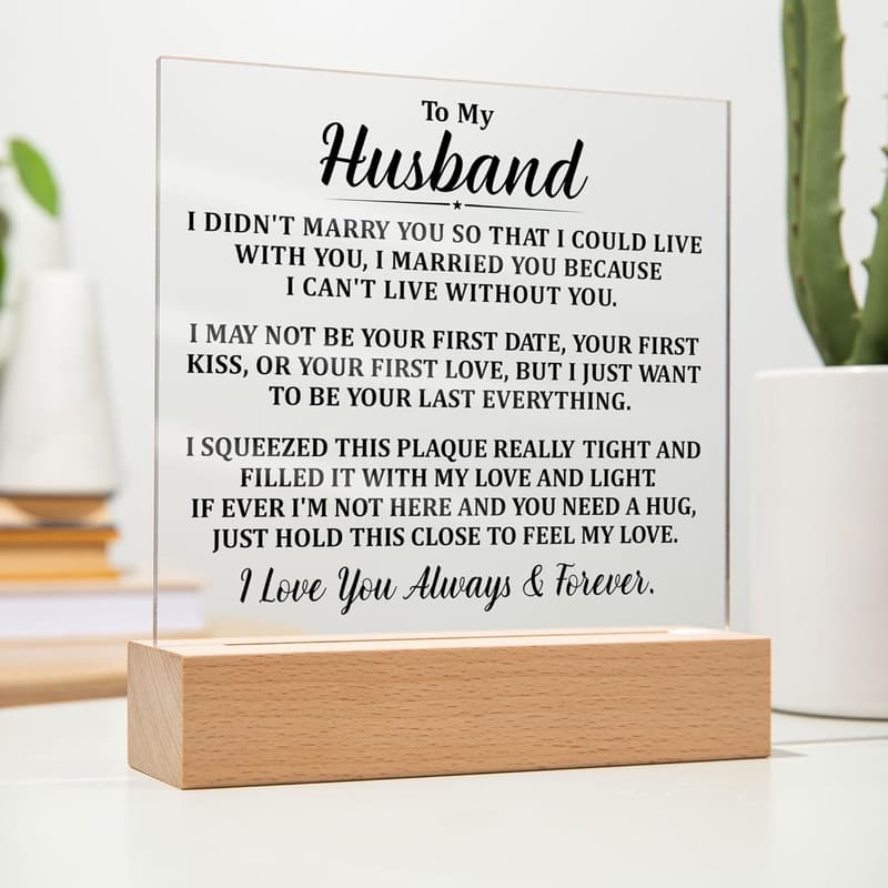 Loving Anniversary Gifts for Husband from Wife