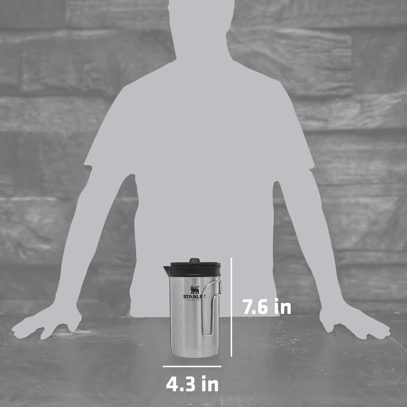 STANLEY 32 oz Adventure French Press for Outdoor Brewing