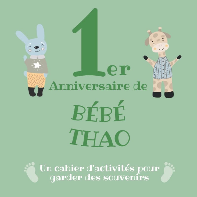 Baby's 1st Anniversary Activity Book: Memorable Keepsake