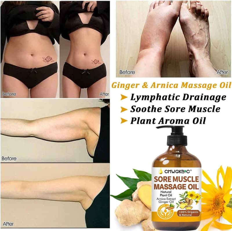 Relaxing Ginger & Lavender Massage Oil for Date Night