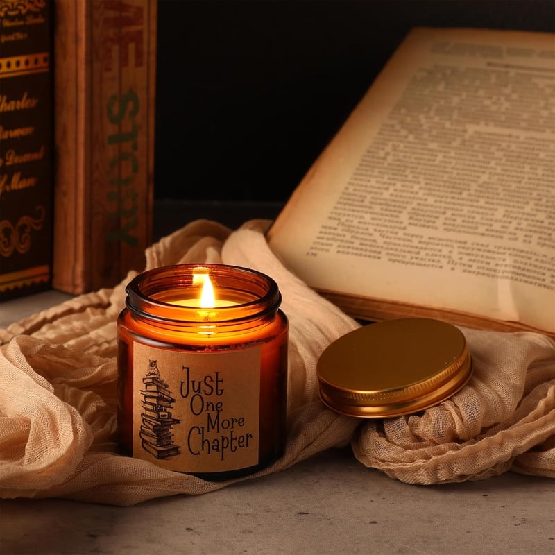 World Book Day Soy Wax Candle Set for Book Lovers