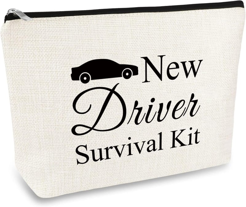 Teen Driver Graduation Makeup Bag - Perfect Gift for Her