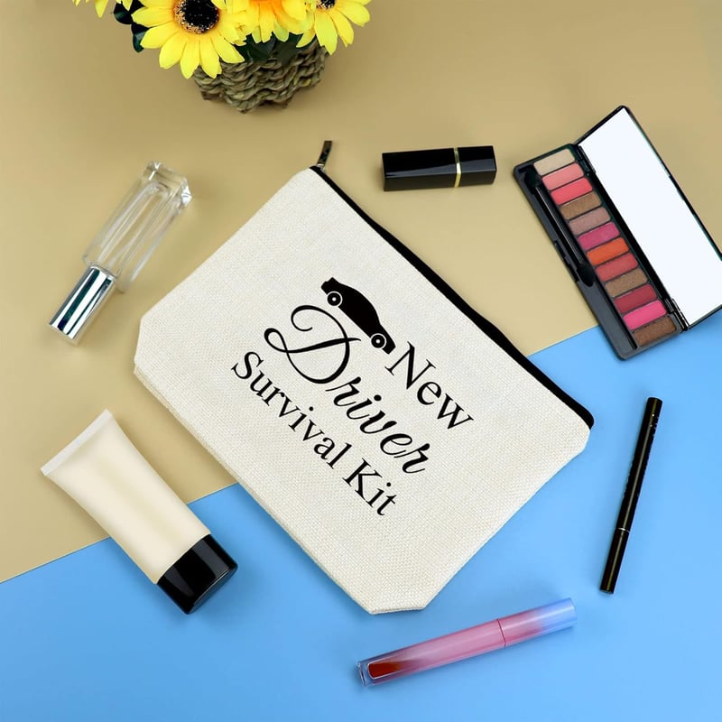 Teen Driver Graduation Makeup Bag - Perfect Gift for Her