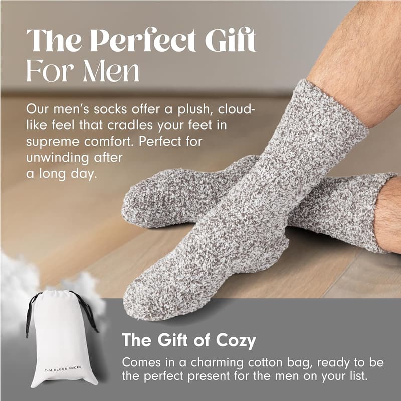 Ultra-Luxe Cloud Sleep Socks for Women & Men - Super Soft Fabric