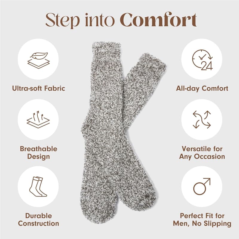 Ultra-Luxe Cloud Sleep Socks for Women & Men - Super Soft Fabric