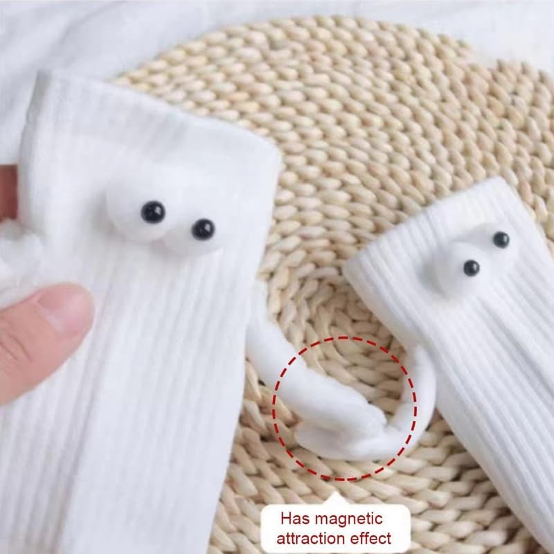 Magnetic Holding Hands Socks - Funny Gift for Couples
